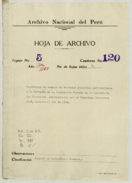 Aprobación de cuentas