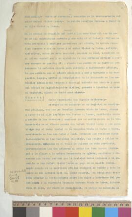 Testimonio de venta de derechos