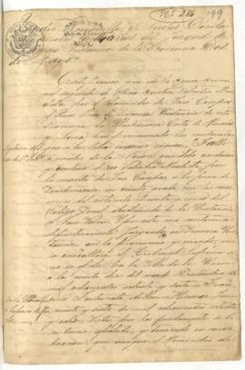 Testimonio de condena