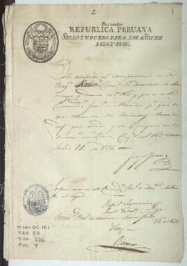 Solicitud de licencia de salida para barco