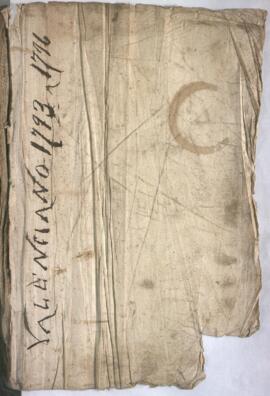 Protocolo notarial de Emeterio Andres Valenciano