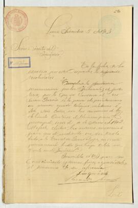 Testimonio de condena