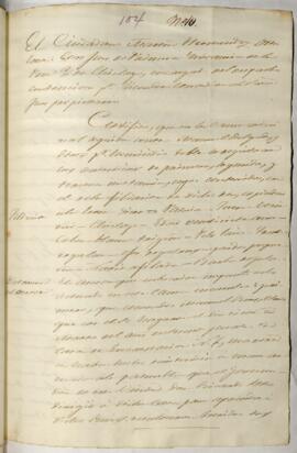 Testimonio de condena