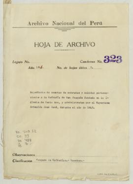 Cuentas de entradas y salidas