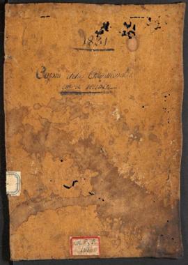 Libro de facturas de encomiendas