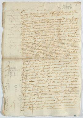 Testimonio de correspondencia