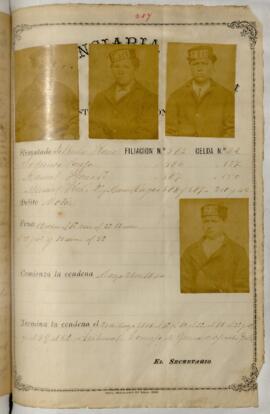 Testimonio de condena