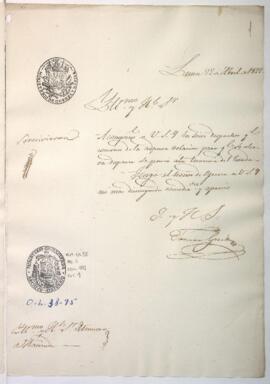 Remisión de despachos