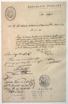 Víveres sobrantes de convoy