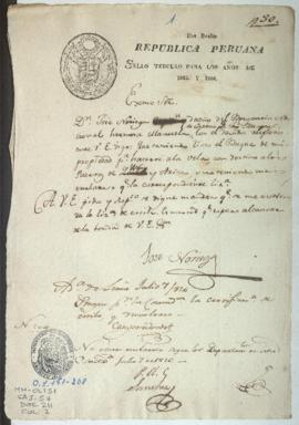 Solicitud de licencia de salida para barco
