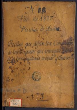 Libro de cargo y data
