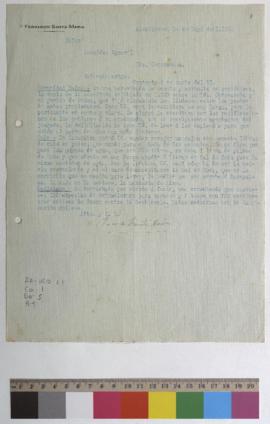 Envío de copia de escritura pública y  objetos comprados