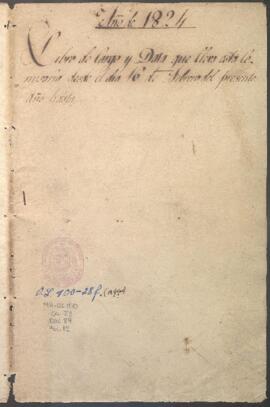 Libro de cargo y data