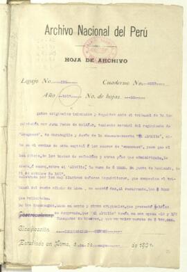 Imposición de censo