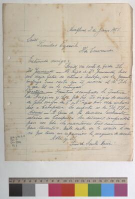 Regreso a Europa, envío de factura y envío de víveres