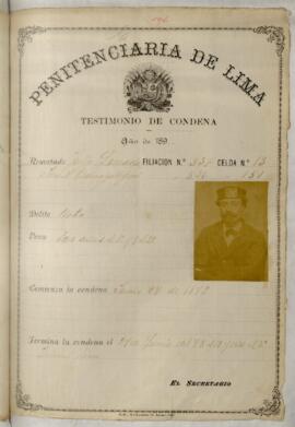 Testimonios de condena