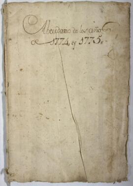 Protocolo notarial de Joseph de Aizcorbe