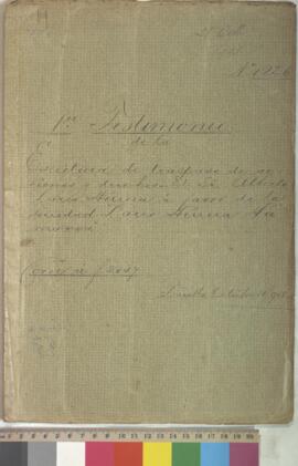 Testimonio de traspaso de acciones