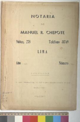 Escritura de cancelación