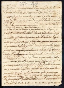 Orden de sumisión al Rey