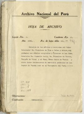 Méritos y servicios