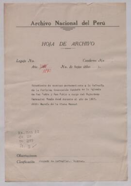 Aprobación de cuentas