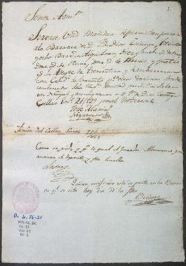 Permiso de depósito en almacén de la Aduana