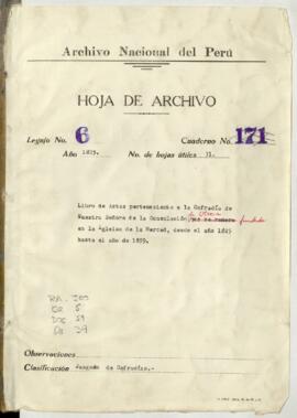 Libro de Actas