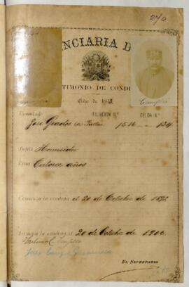 Testimonio de condena