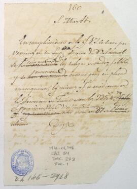 Reconocmiento de talegas