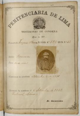 Testimonio de condena