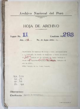 Aprobación de cuentas
