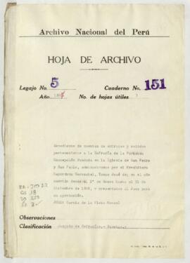 Aprobación de cuentas