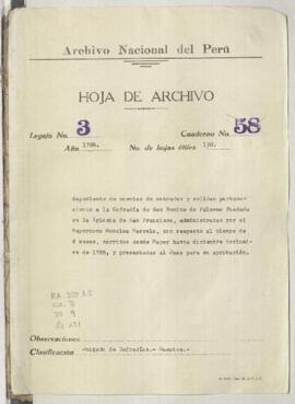 Comprobantes de cuenta