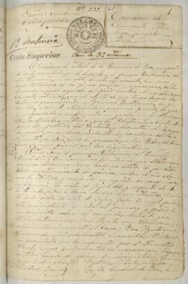 Testimonios de condena