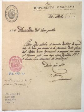 Solicitud de antecedentes