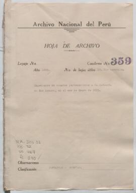 Comprobantes de cuenta