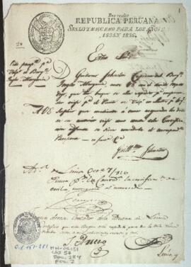 Solicitud de licencia de salida para barco