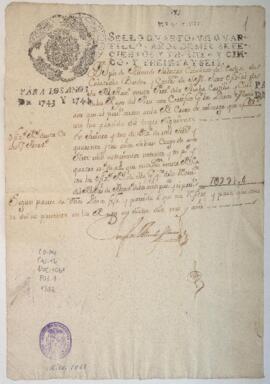 Certificación de partida en Libros Manuales de Caja Real