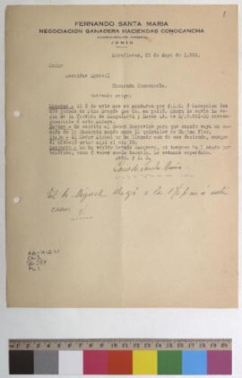 Envío de piezas de madera y envó de harina