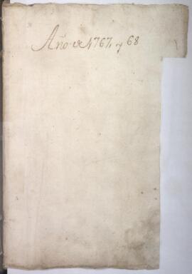 Protocolo notarial de Joseph de Aizcorbe