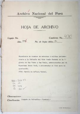 Aprobación de cuentas