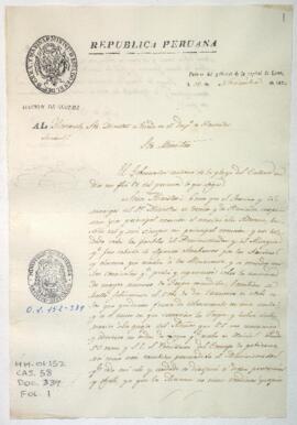 Auxilios prestados al administrador de Aduana