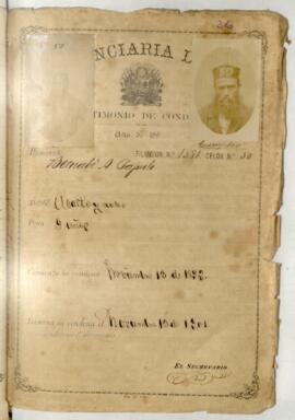 Testimonio de condena