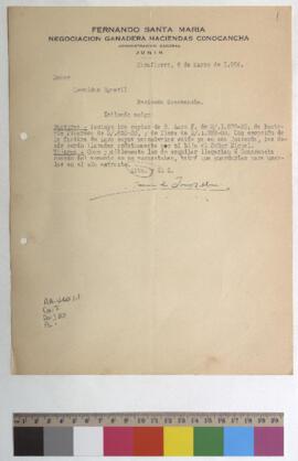 Envío de copias de facturas y almacenamiento de tijeras para trasquilar ganado