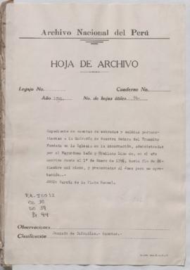 Aprobación de cuentas