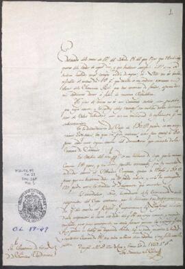 Contestación sobre empréstito