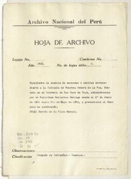 Cuentas de cargo y data
