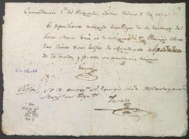 Entrega de aguardiente