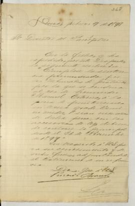 Testimonio de condena